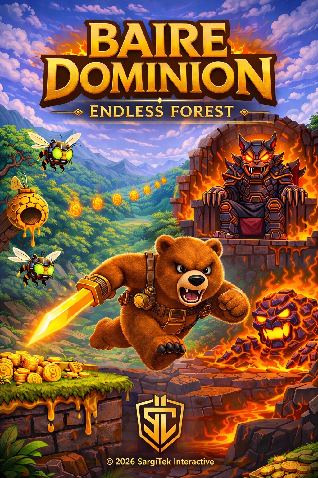 Baire Dominion Endless Forest development artwork